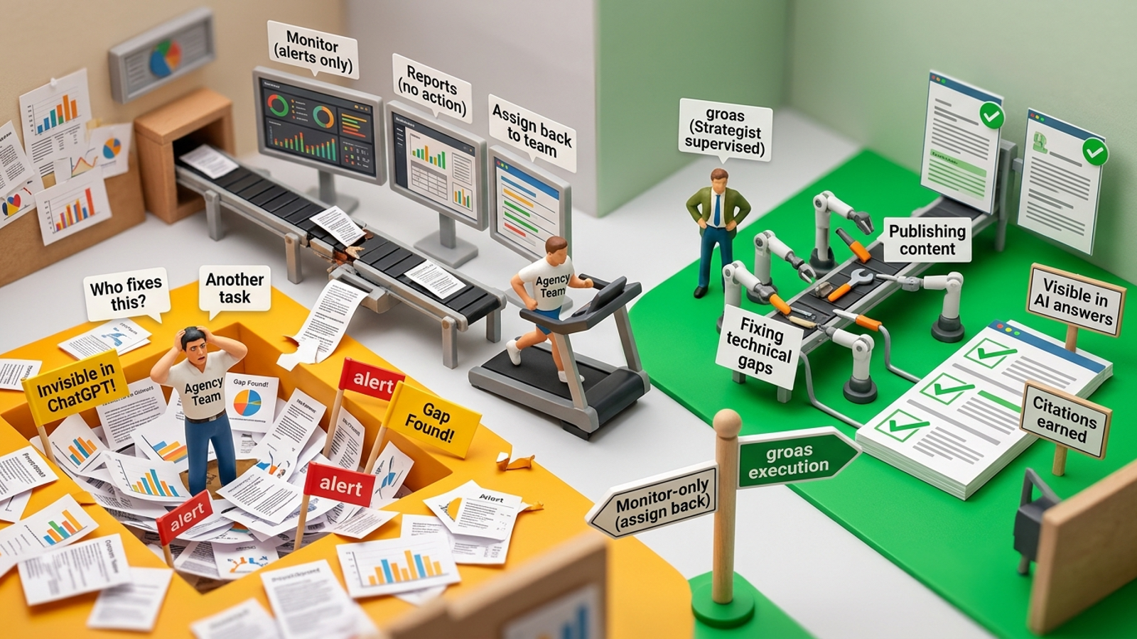 Cover image for: AEO Tools for Agencies, Ranked by the Work They Actually Do